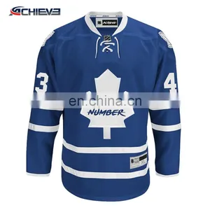 Sports Custom Hockey Jerseys Sublimation Team Hockey Uniforms Tackle Twill Ice Hockey Jerseys thumbnail-1