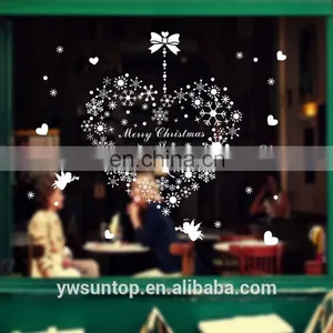 Christmas Heart Shape Ring Window/Wall Sticker Christmas Decoration thumbnail-3