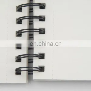 150gsm 60sheets Peforated Wire Bound Grey Hard Cover A3 Sketch Pad thumbnail-1