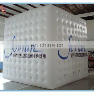 Hot Sale Inflatable Cube Helium, Inflatable Helium Gift Shape,sky Floating Helium Balloon for Advertising thumbnail-3