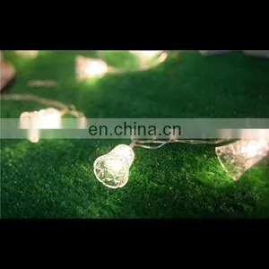 Hot Selling Waterproof LED String Lights Holiday Lighting AC110V/220V Xmas Wedding Party Christmas Decorations Hollow Bell thumbnail-3