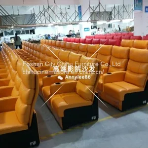High End Cinema Sofa,leather Movie Theater Seats thumbnail-5