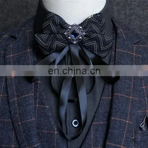 Aidocrystal Men Colorful Party Decoration Self Tie Bow Tie For Wholesale thumbnail-1