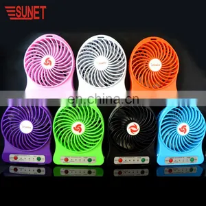 2018 New Type Electric Rechargeable USB Mini Handle Fan thumbnail-3