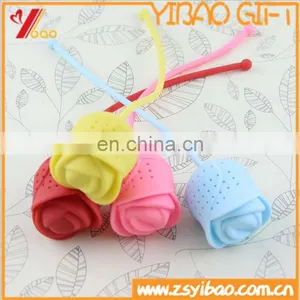100% Food Safe Flower Shaped Silicone Tea Infuser/Infuser Tea for Promotional thumbnail-3