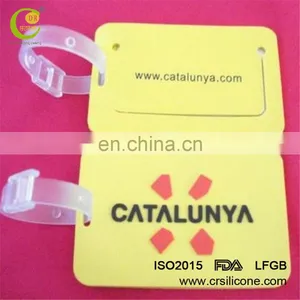 Direct Sale Custom Personalised Eco-Friendly Pvc Luggage Name Tags From Factory thumbnail-1