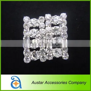 Fashion Rhinestone Interlocks Buckle for Gift Package Decoration thumbnail-1