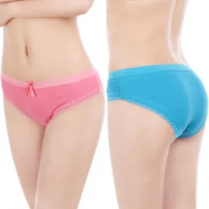 Yun Meng Ni Sexy Underwear Hot Sale Girls Briefs Breathable Cotton Panties For Women thumbnail-1