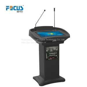 FK500Y Slim Body Digital Podium With Writable Screen & Loudspeaker thumbnail-1