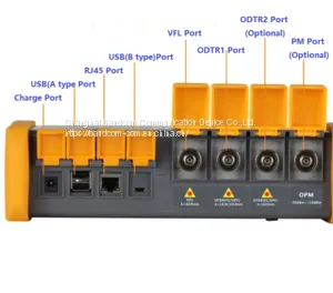 Built-in VFL 1310/1550nm 26/24dB OTDR Optical Time Domain Reflectometer thumbnail-4