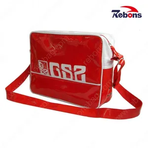 Shiny PVC Waterproof Sling Shoulder Crossbody Bags for Teenagers thumbnail-1