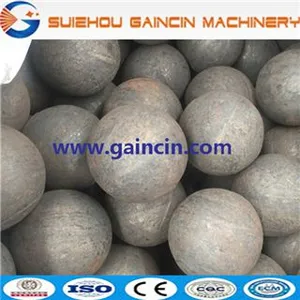 Forged Steel Rolled Grinding Media Balls, BV Verified Grinding Media Steel Balls thumbnail-4