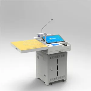 Modern Classroom Digital Podium; Multimedia Lectern; Cheap Pulpit on School Furniture thumbnail-4