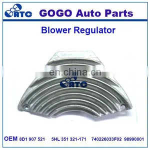 Blower Motor Regulator For Audi A4 Quattro S4 1996-2005 Skoda Superb OEM 8D1907521 5HL351321171 740226033F02 98990001 thumbnail-6