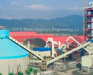 Guangdong Tapai Group Steel Structure Space Frame Dome and Barrel Storage Project thumbnail-5