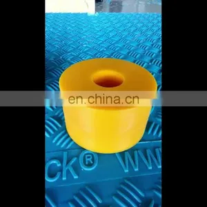 UHMW-PE Conveyor Roller, Ultrahigh Molecular Weight Polyethylene Roller UHMWPE Roller for Belt Return thumbnail-1