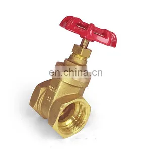 VALOGIN Ingot Casting Brass Ingot C3771 Forging Brass 1 1/2" Inch Gate Valve thumbnail-2