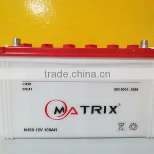 Matrix 12V 100Ah Deep Cycle Dry Charged Car Battery thumbnail-1