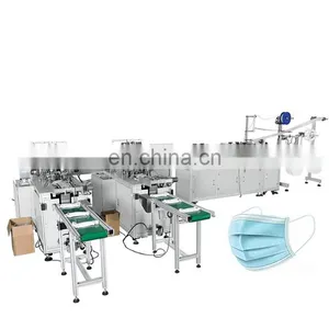 China Low Cost Disposable Surgical Face Masks Making Machine /Medical Masks Machine for Sale thumbnail-1