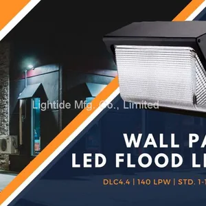 Lightide DLC_CE LED WALL PACK FLOOD LIGHT 140 LPW