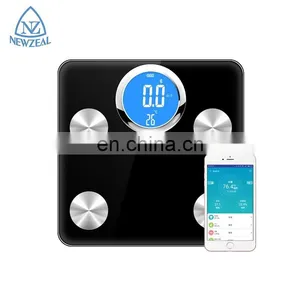Blue Tooth Digital 100Kg 150Kg Electronic Weighing Camry Bathroom Weigh Scale With Blue Backlight thumbnail-1