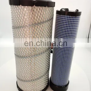 Excavator Spare Parts Air Filter 222425A1+222429A1 AF25588+AF25484 FOR PC56-7 PC60-8 PC70-8 SK75-8 Air Cleaning thumbnail-4