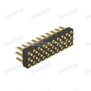 Dnenlink 3.00mm Pitch Triple Row H2.5mm Male HeaderSolder PogoPin Header Connector thumbnail-4