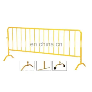 Plastic Portable Crowd Control Barricade Barrier thumbnail-1