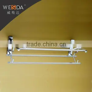 Wesda Wall Mount Stainless Steel Bathroom Towel Rack A096 thumbnail-1