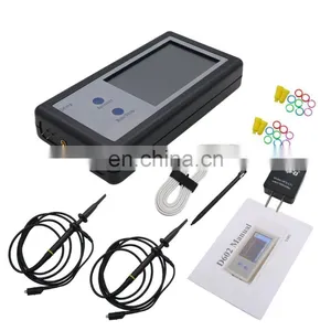 2 Channel Mini Portable Oscilloscope Pocket Sized Touch Panel LCD D602 200KHz Digital Oscilloscope thumbnail-1