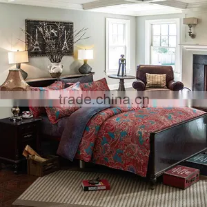 Wholesale Price 4pcs Comforter Set Classic Style China Twin Size 100%cotton Duvet Set thumbnail-1