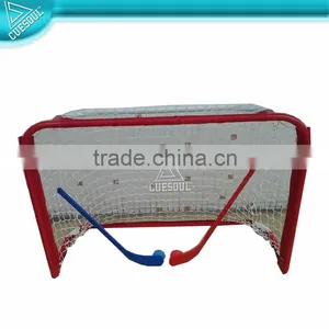 Mini-sticks Metal Frame Hockey Goal Net Set thumbnail-1