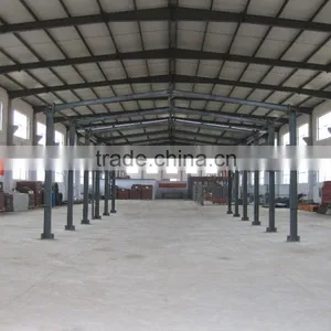 Light Steel Frame Fabrication Painted Steel Q345 / Q235 for Hangar/ Workshop thumbnail-6