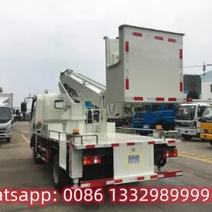 Customized SINO TRUK HOWO 4*2 RHD 16M Telescopic Aerial Working Platform Truck for Sale, thumbnail-3