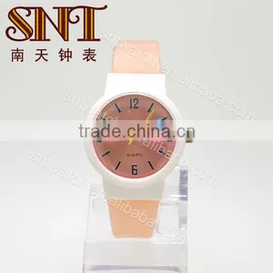 SNT-PL008 Custom Quartz New Plastic Watches thumbnail-1