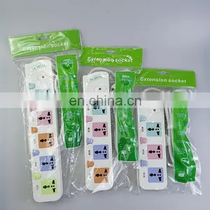 Cheap Price 3*0.5 Copper Wire Independent Switch Universal Extension Socket Electrical 220V thumbnail-3