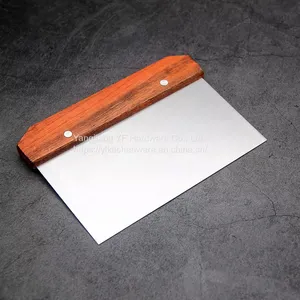Kitchen Accessories Home and Kitchen Gadgets Pastry Scraper and Cutter Stainless Steel Bread Dough Cutter Cake Spatula Tool Kitchen Gadget thumbnail-1