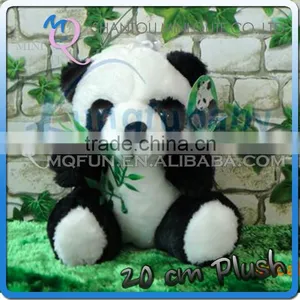 Mini Qute 20 cm Kawaii Stuffed Animals Panda Bear National Treasure Dolls Plush Boneca Pelucia Brinquedos Boys Toys NO.MQ 127 thumbnail-1
