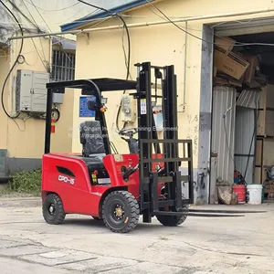 New Energy Driving 1.5 Ton Electric Forklift Truck Freight Hauler Lift Truck thumbnail-2