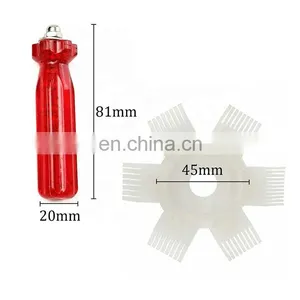 Fin Straightener Cooling Brush Radiator Condenser Fin Comb CT-351 für Kälteanlagen Handwerkzeug Fin Comb thumbnail-3