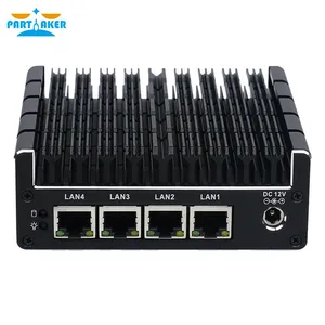 Intel AES-NI J3160 Pfsense Mini Server Nuc Fanless Barebone Firewall Micro Appliance With 4 Gigabit Lan thumbnail-4
