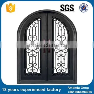 New Design And Fashion Wrought Iron Pantry Safety Front Doors thumbnail-2