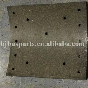 Good Quality Bus Parts Auto Brake Lining for Truck and Bus 3552-00753 ZK6120 Bus Rear Brake Lining thumbnail-3