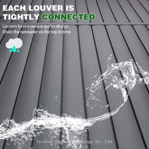 3*6m Waterproof and Easy Assemble Outdoor Pergola thumbnail-4