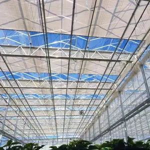 Plastic Silver Sun Shade Mesh Aluminum Foil Internal Sunshade Net With 35% Shading Rate thumbnail-1