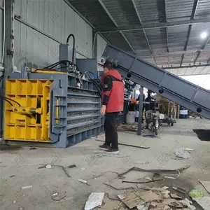 Fully Automatic Horizontal Baler for Recycling Paper thumbnail-1