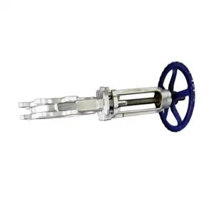 Hot Selling ANSI 150LB Manual Knife Gate Valve Stainless Steel 304 for Water for Sugar Factory Chemical Industry thumbnail-4