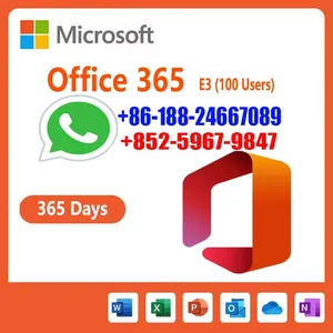 Office 365 E3 Enterprise 1 Year 100users License Key thumbnail-1