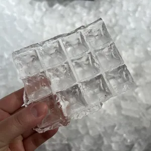 Linsky 10Ton/24hr Aluminum Alloy Evaporator Industrial Cube Ice Machine for Sale thumbnail-3