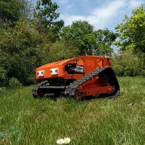 Vigorun Tech VTC550 Gasoline Grass Trimmer High-Speed 4KM/H Four-Stroke Robot Cortador De Pasto Working Degree 35° thumbnail-1
